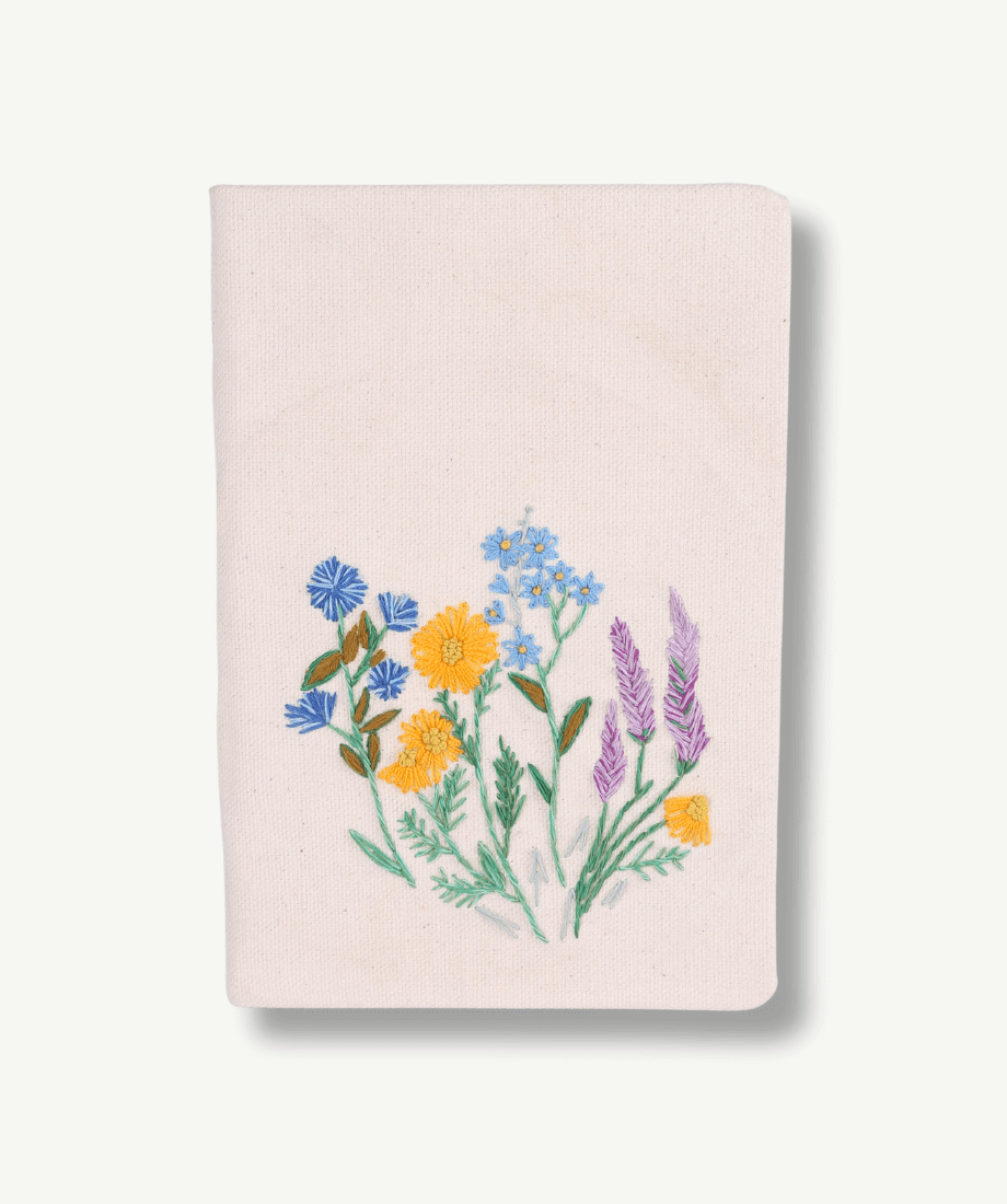 Handmade Flower Diary – Artistic Petal Pattern - Image 2