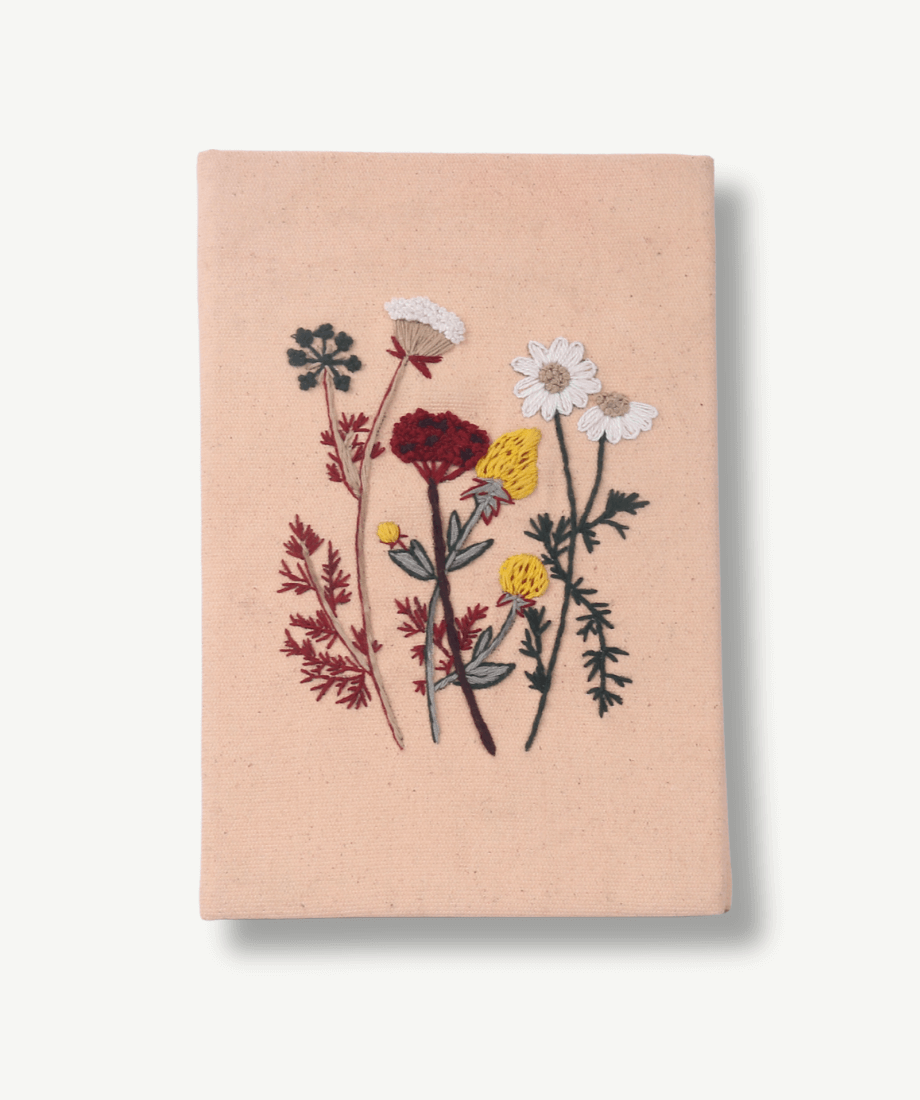 Handmade Flower Diary – Minimal Floral Cover Design - Image 2