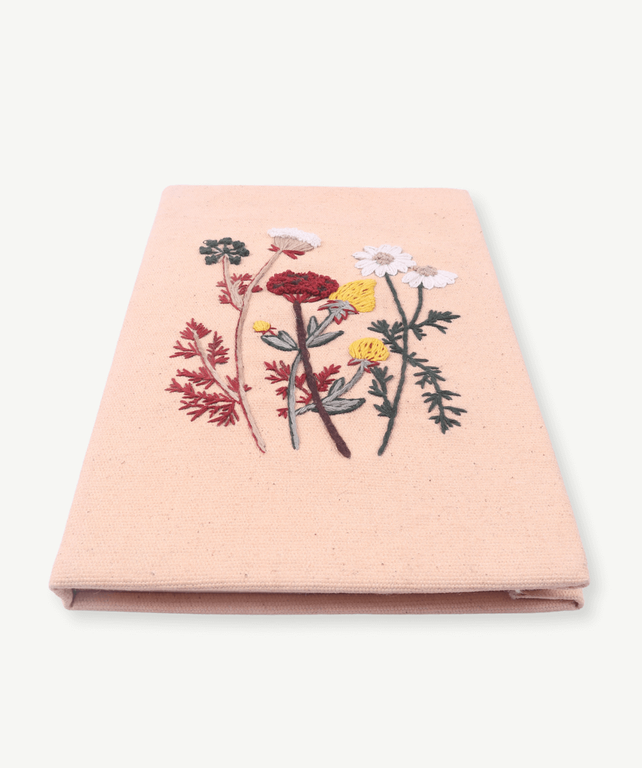 Handmade Flower Diary – Minimal Floral Cover Design - Image 3