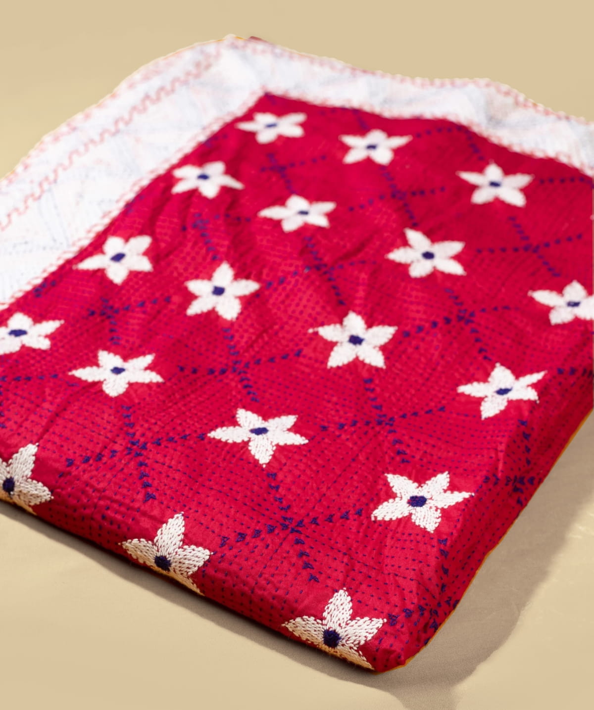 Maeve Mores Heritage Katha Quilt Throw - Image 2